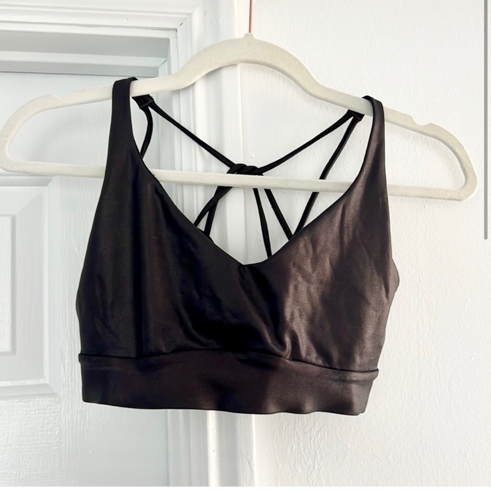 ♥️ Athleta Metalic Solace Sports Bra